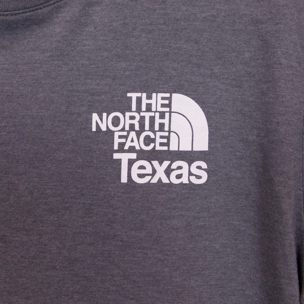 The North Face Texas graphic grey t-shirt-M